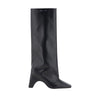 Coperni Black Calf Leather Bos Taurus High Heel Boots