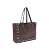 Valentino Garavani Brown Calf Leather Bos Taurus Shoulder Bag