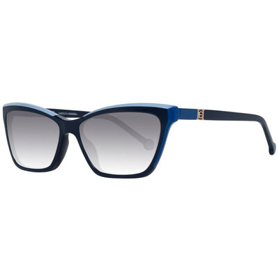 Carolina Herrera – Blaue Sonnenbrille aus Kunststoff