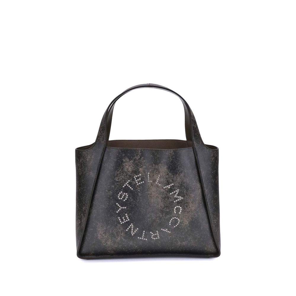 Stella McCartney Schultertasche aus braunem Kalbsleder, Modell Bos Taurus