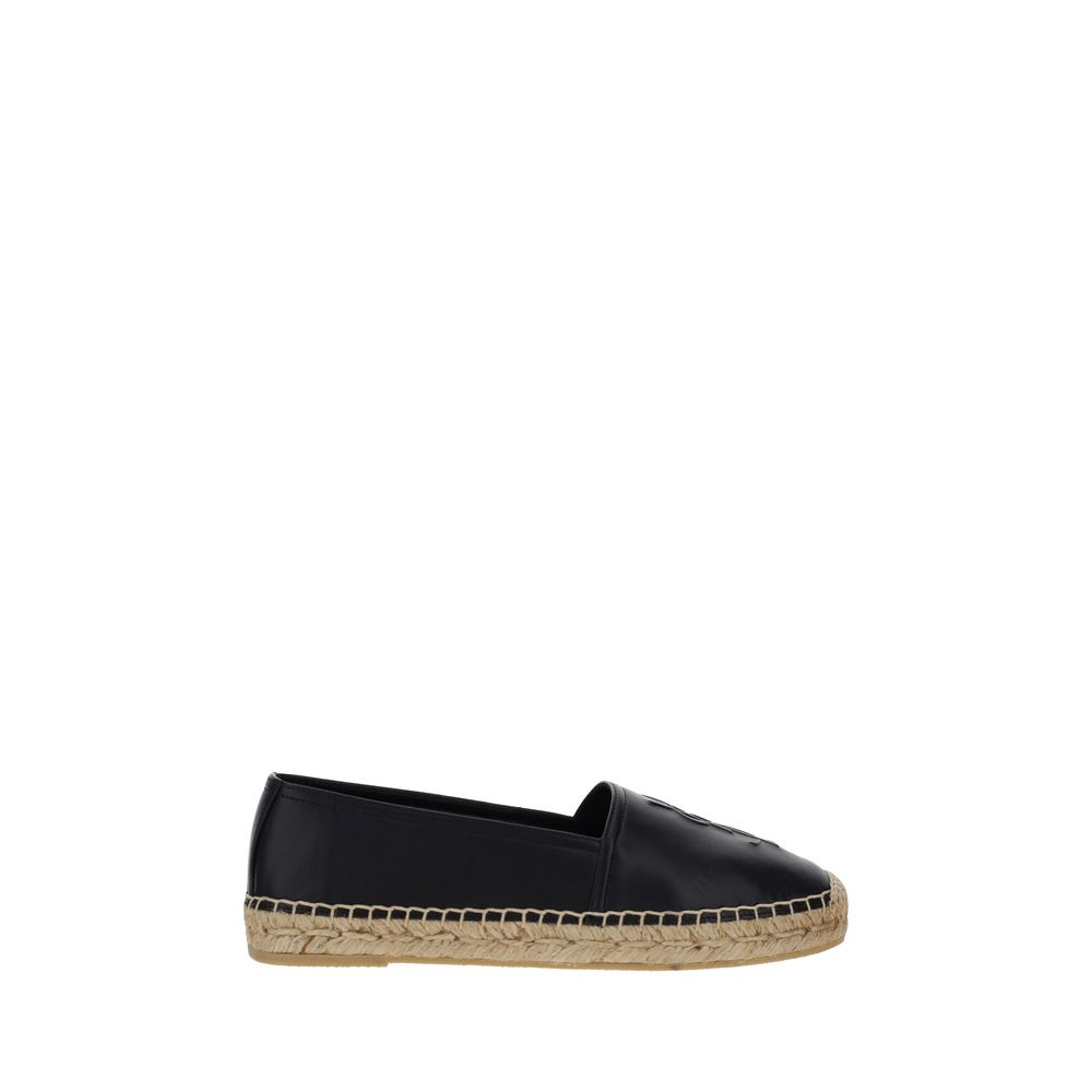 Saint Laurent Black Lamb Ovis Aries Espadrilles