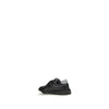 Valentino Garavani Black Calf Leather Bos Taurus Low Top Sneakers