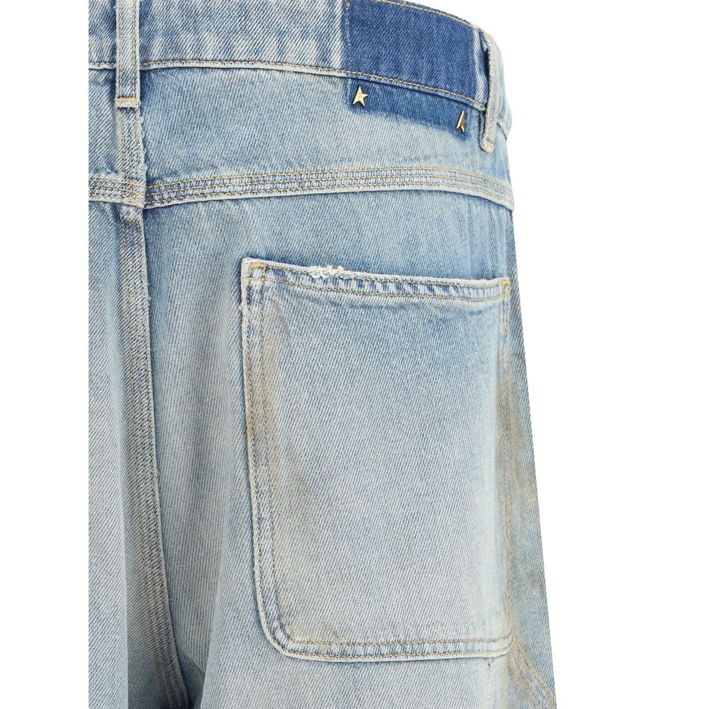 Golden Goose hellblaue Baumwolljeans Denim