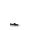 Thom Browne Bos Taurus Low Top Sneakers aus blauem Kalbsleder