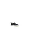 Thom Browne Bos Taurus Low Top Sneakers aus blauem Kalbsleder