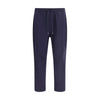 Brunello Cucinelli Blue Cotton Casual Pants