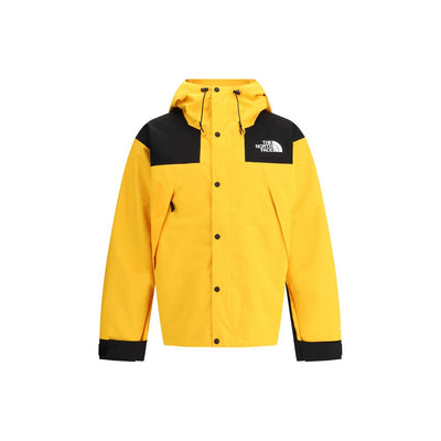 The North Face gelbe Polyamid-Shelljacke