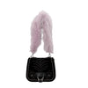 Miu Miu Purple Fur Shoulder Bag