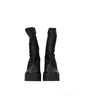Stella McCartney Schwarze Leder-Ankle-Boots
