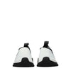 Dolce & Gabbana White Fabric Chunky Sneakers