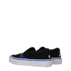 Marcelo Burlon Black Fabric Slip-On Loafers