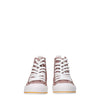 See By Chloé Pink Fabric High Top Sneakers