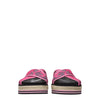 Kenzo Pink Fabric Slippers