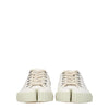 Maison Margiela White Fabric Low Top Sneakers