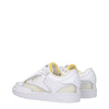 Maison Margiela White Fabric Low Top Sneakers