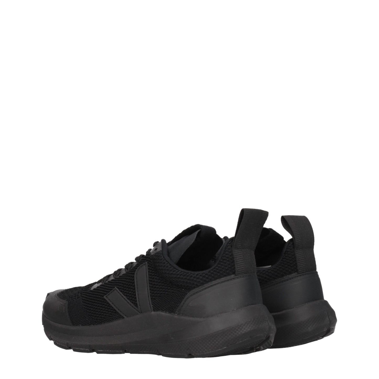 Veja Black Fabric Athletic Sneakers