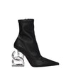 Dolce & Gabbana Black Leather Ankle Boots