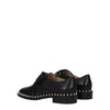 Stuart Weitzman Black Leather Oxfords And Derbies