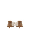 Jacquemus Beige Fabric Stiletto Heel Sandals