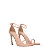 Lanvin Pink Leather Stiletto Heel Sandals
