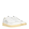 Jil Sander White Leather Low Top Sneakers