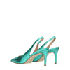 Stuart Weitzman Green Leather Pumps