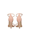 Lanvin Pink Leather Stiletto Heel Sandals