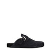 Isabel Marant Black Leather Slippers