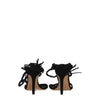 Isabel Marant Black Leather Stiletto Heel Sandals