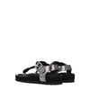 Isabel Marant Black Leather Flip-Flop Sandals
