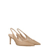 Stuart Weitzman Beige Leather Pumps