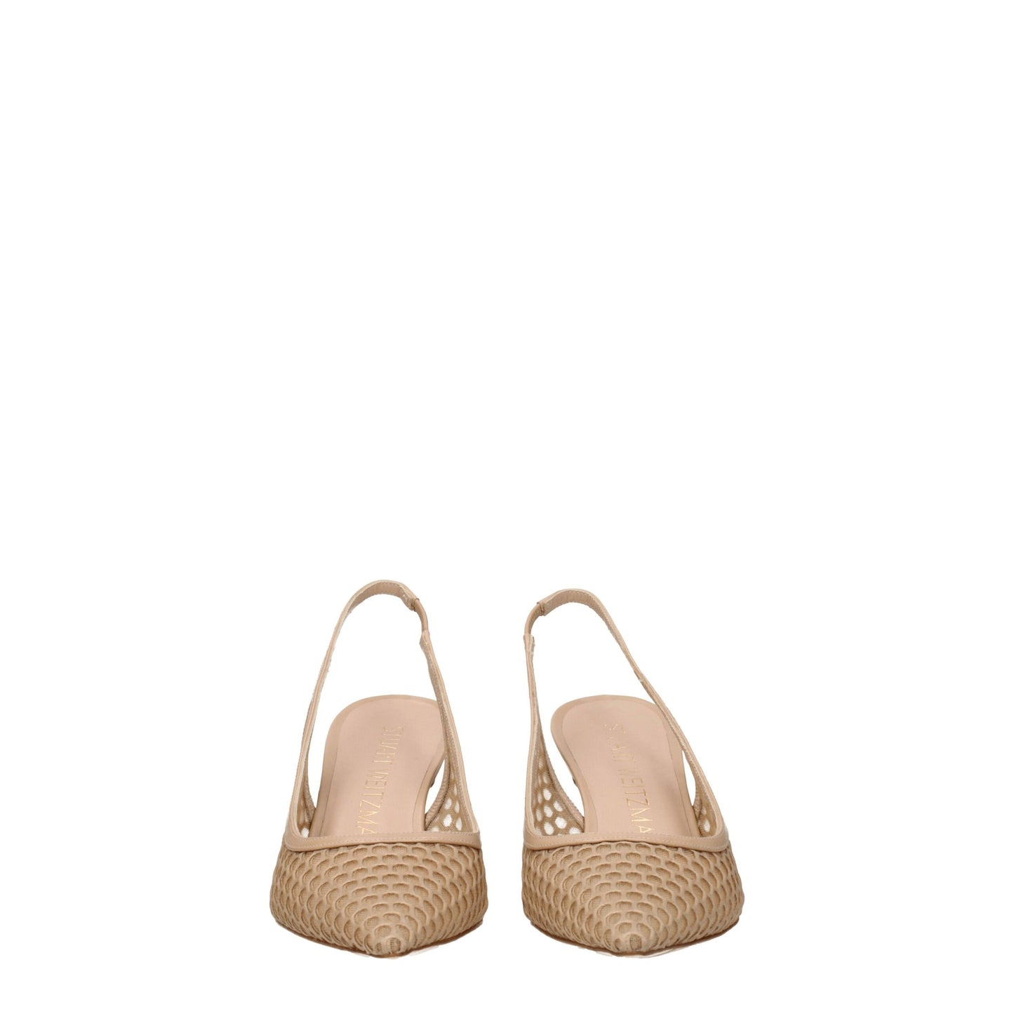 Stuart Weitzman Beige Leather Pumps