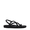 Isabel Marant Black Leather Flat Sandals