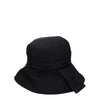 Jacquemus Black Cotton Bucket Hat