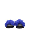 Marni Purple Fabric Slippers
