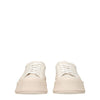 Jil Sander Beige Leather Platform Sneakers