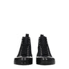 Jil Sander Black Fabric High Top Sneakers