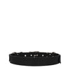 Moschino Black Leather Belt