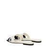 Valentino Garavani Black Leather Slippers