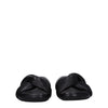 Marni Black Leather Slippers