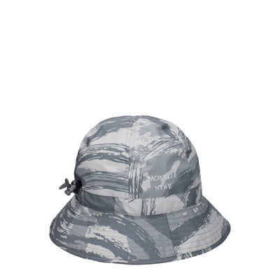 Moncler Gray Polyester Bucket Hat