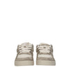 Palm Angels Beige Fabric Low Top Sneakers