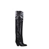 Isabel Marant Black Leather Over The Knee