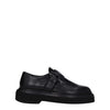 Max Mara Black Leather Oxfords And Derbies