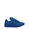 Lanvin Blue Leather Low Top Sneakers
