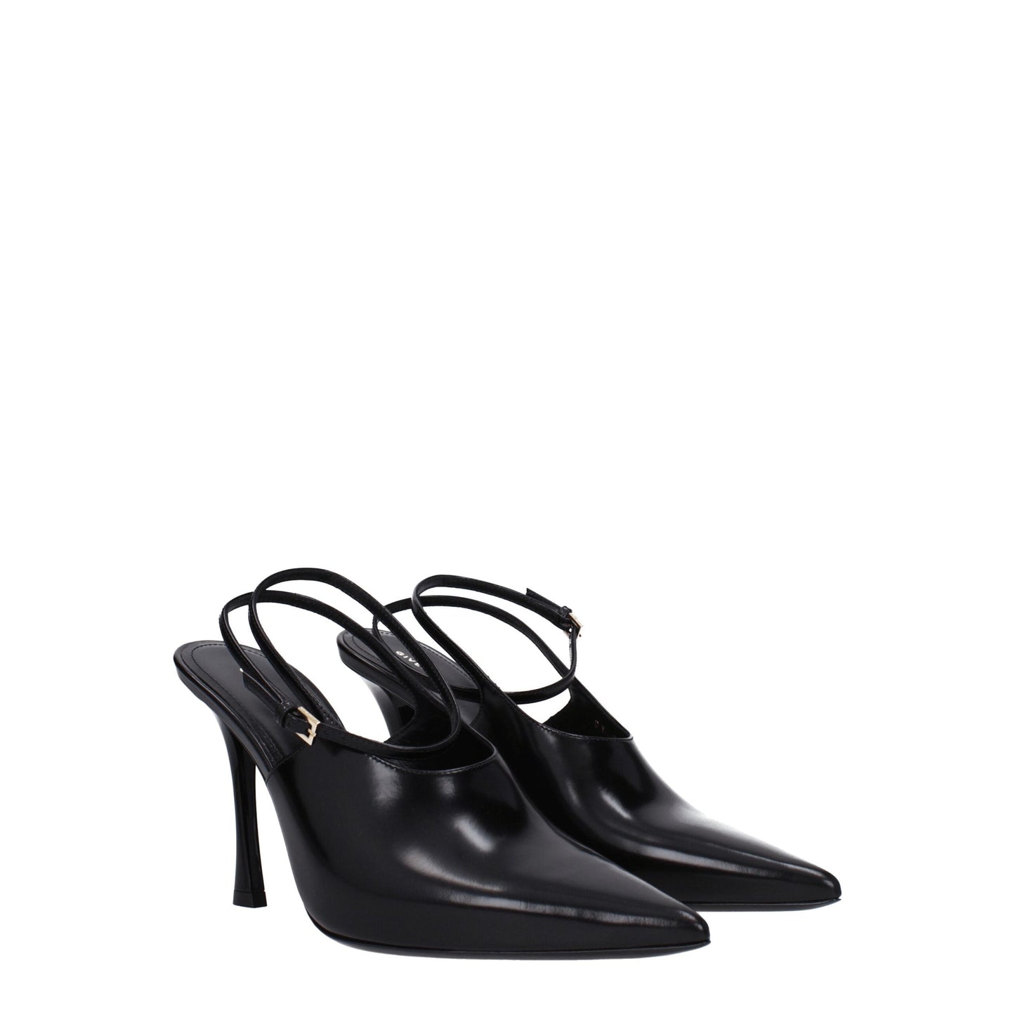 Givenchy Black Leather Pumps