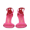 Stuart Weitzman Pink Leather Stiletto Heel Sandals