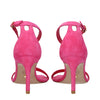 Stuart Weitzman Pink Leather Stiletto Heel Sandals