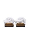 Jw Anderson White Leather Slippers