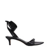 Isabel Marant Black Leather Flat Sandals